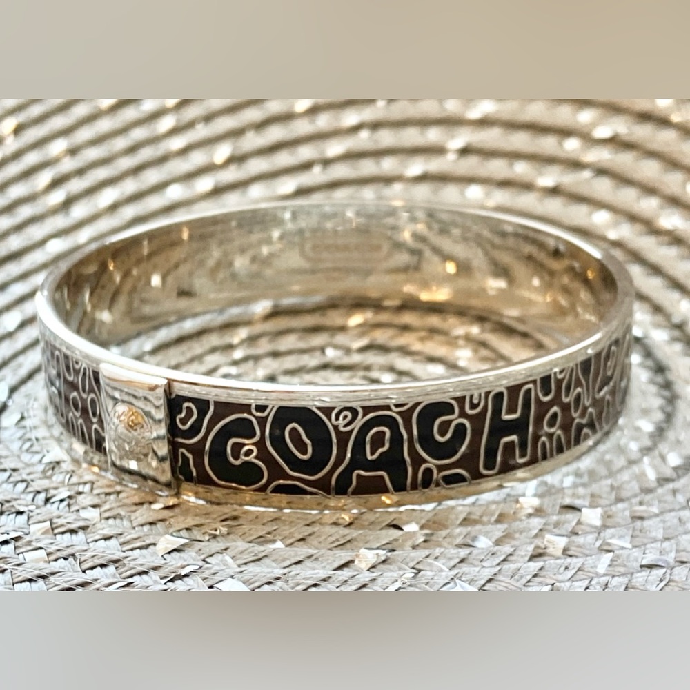 Coach 1941 Ocelot Leopard Bracelet Bangle